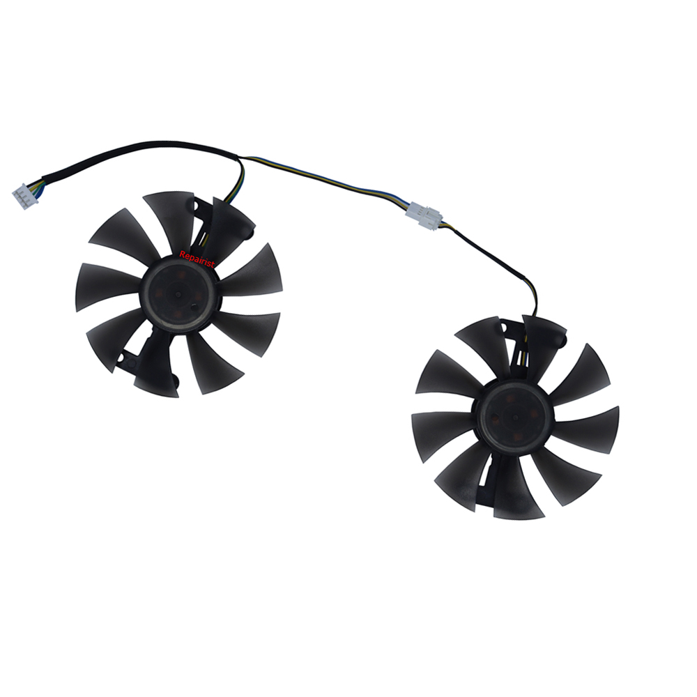 2Pcs/Set,Video Cards Fan,FL801 - Rx 580 8Gb 2048Sp Gpu review and price