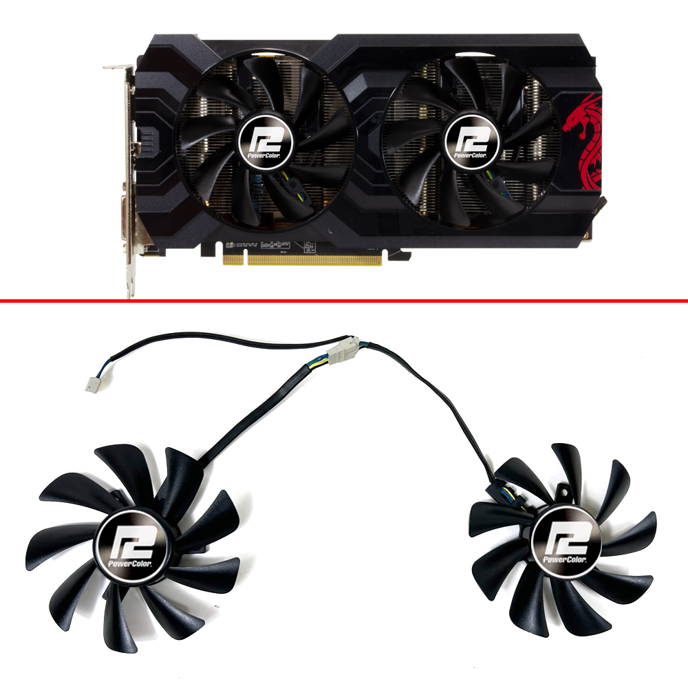 NEW Cooling Fan 85MM T129215SU - Rx 580 8Gb 2048Sp Gpu review and price