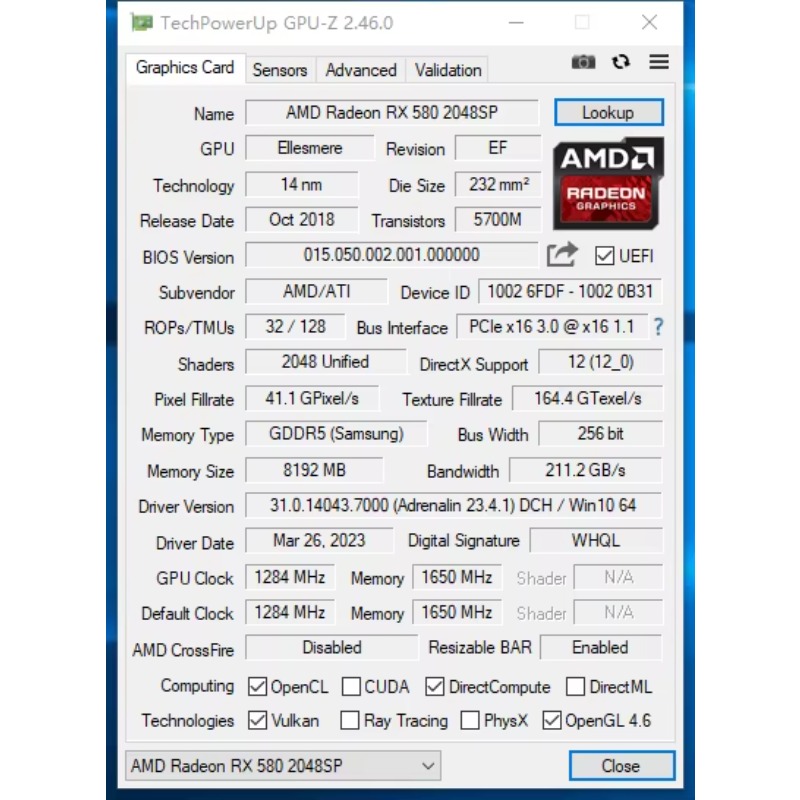 Hongyi DIY Graphic Card RX 580 - Rx 580 8Gb 2048Sp Gpu review and price