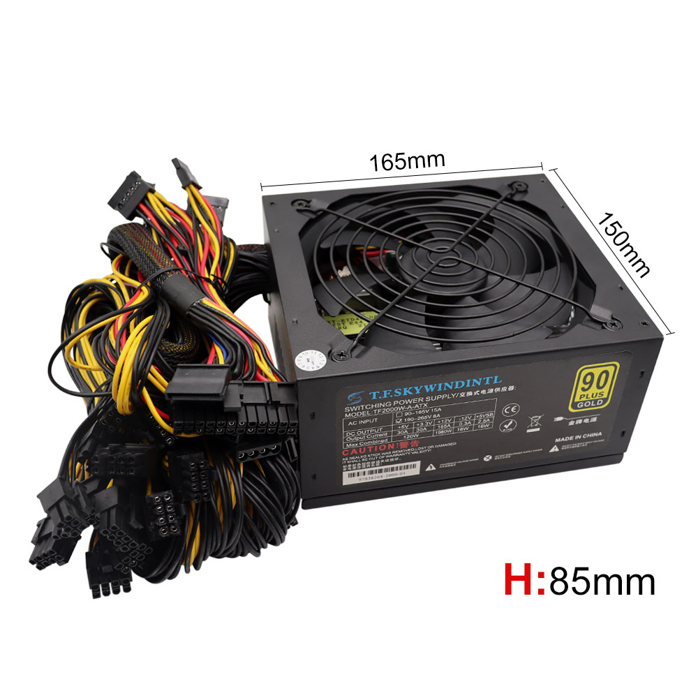T.F.SKYWINDINL 2000W ATX PC Po - 2000W Atx Mining Power Supply review and price