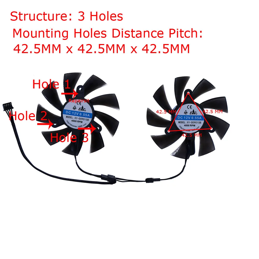 Video Card Fan,XY-D09015B,GPU  - Rx 580 8Gb 2048Sp Gpu review and price